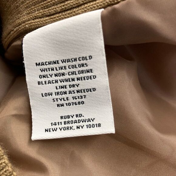 RUBY Rd. Quilted Animal Print, Vest, Women’s Sz L - Picture 11 of 14